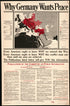 Why Germany Wants Peace 1918 by Relic Map Company