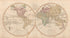 The World from the Discoveries & Observations Made In the Latest Voyages & Travels 1807 by Relic Map Company