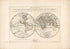 Orbis Vetus Et Orbis Veteris Utraque Continens, Terrarumque Tractus Arcticus Et Antarticus Ex Platone, Theopompo Sive Aeliano, Manilio &tc in 1704 by Relic Map Company