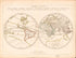 Orbis Vetus Et Orbis Veteris Utraque Continens, Terrarumque Tractus Arcticus Et Antarticus Ex Platone, Theopompo Sive Aeliano, Manilio &tc 1657 by Relic Map Company