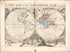 A New Map of the Terraqueous Globe According to the Ancient Discoveries and Most General Divisions of It Into Continents and Oceans 1700 by Relic Map Company