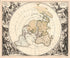 Planisphere Terrestre, Suivant Les Nouvelles Observations Des Astronomes (Planispherium Terrestre Secundum Recentiores Astronomorum Observationes) 1721 by Relic Map Company