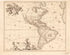 Novissima Et Accuratissima Totius Americae Descriptio 1660 by Relic Map Company