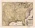 Novissima Tabula Regionis Lvdovicianae Gallice Dictae La Lovgsiane Iam Olim Quidem Sub Canadae Et Floridae Nomine In America Septentrionali 1716 by Relic Map Company