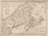 A New Map of Nova Scotia and Cape Britain, With the Adjacent Part of New England and Canada from the Latest Authorities 1785 by Relic Map Company