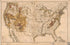 Map of the United States Showing Progress In Preparation and Engraving of Topographic Maps 1884 by Relic Map Company