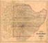 Map of the Black Hills of Dakota in 1886 by Relic Map Company