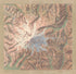 Panoramic View of the Mount Rainier National Park, Washington in 1914 by Relic Map Company
