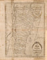 A Map of the State of Vermont 1793 by Relic Map Company