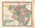 Delaware and Maryland 1835 by Relic Map Company