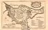 A Plan of the City & Fortifications of Louisburg 1758 by Relic Map Company
