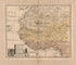 A New & Accurate Map of Negroland and the Adjacent Countries : Also Upper Guinea, Showing the Principle European Settlements & Distinguishing Wch. Belong to England, Denmark, Holland & C : the Sea of the Rivers Being Drawn from Surveys & the Best Mode... by Relic Map Company