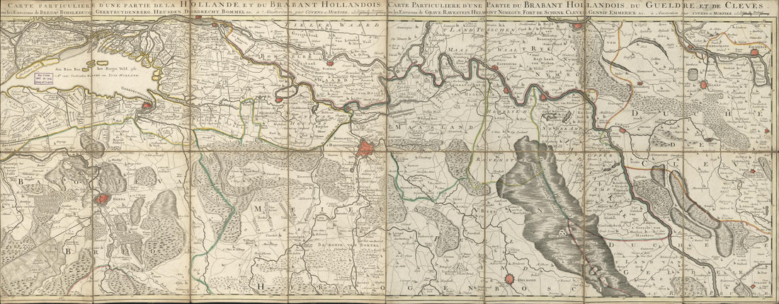 This old map of Carte Particulière D&