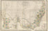 Map of South Australia, New South Wales, Van Diemens Land, and Settled Parts of Australia 1850 by Relic Map Company
