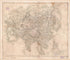 Asia 1855 by Relic Map Company