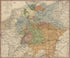 Und Eisenbahn-Karte Von Deutschland, Den Niederlanden, Belgien Und Der Schweiz 1855 by Relic Map Company