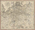 Karte Der Eisenbahnen Und Der Bedeutenderen Post- Und Dampfschiff-Verbindungen In Deutschland : Und Den Angrenzenden Ländern (European Rail Roads, European R. Roads 1855) by Relic Map Company
