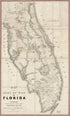 Map of the Seat of War In Florida (Seat of War In Florida) 1838 by Relic Map Company