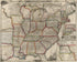 A New Map for Travellers Through the United States of America Showing the Railways, Canals & Stage Roads, With the Distances 1850 by Relic Map Company