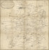 A Sketch of the Roads Within Fourteen Miles of Tunbridge Wells 1802 by Relic Map Company