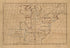 Manuscript Map of the United States 1820 by Relic Map Company