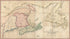 Map of the Eastern Portion of British North America : Including the Gulf of St. Lawrence, and Part of the New England States 1853 by Relic Map Company