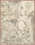 Map of the Valley of Mexico, With a Plan of the Defences of the Capital and the Line of Operations of the United States Army Under Major General Scott In August and September 1847 by Relic Map Company