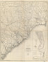 Part of the Military Department of the South, Embracing Portions of Georgia and South Carolina 1865 by Relic Map Company