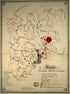Karta Tomskoĭ Gornoĭ Oblasti. (Карта Томской Горной области.) 1800 by Relic Map Company
