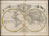 Izobrazhenie Zemnogo Globusa. (Изображение земного глобуса.) 1750 by Relic Map Company