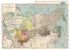 Karta Administrativnogo Deleniia Aziatskoi Rossii 1914 by Relic Map Company