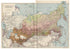 Karta Raspredeleniia Naseleniia Aziatskoi Rossii Po Veroispovedaniiam 1914 by Relic Map Company