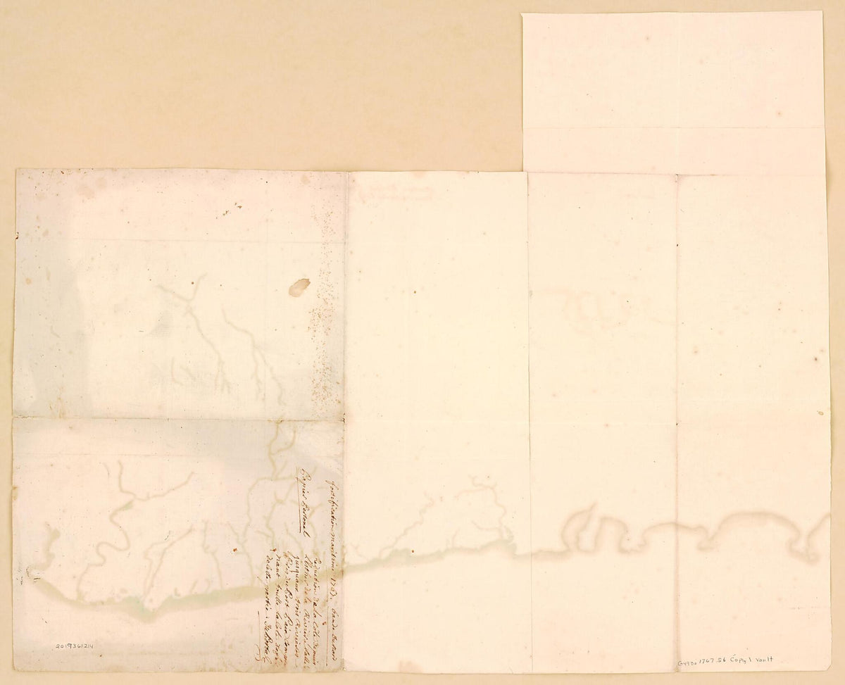 Quartier: Du Port Paix Et Des Triois Riveres, 1767 by Relic Map Company