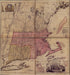 A Map of the Most Inhabited Part of New England : Containing the Provinces of Massachusets Bay and New Hampshire, With the Colonies of Conecticut and Rhode Island, Divided Into Counties and Townships : the Whole Composed from Actual Surveys and Its Si... by Relic Map Company