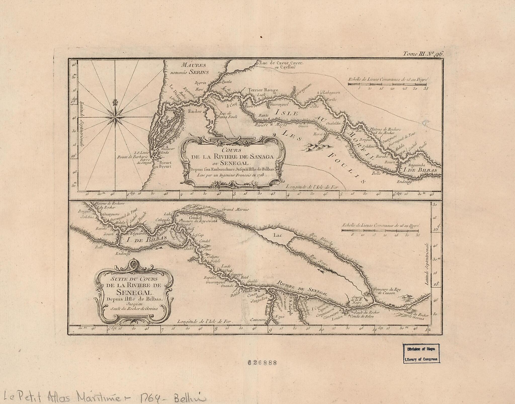 Cours De La Riviere De Sanaga Ou Senegal : Depuis Son Embouchure Jusqu&