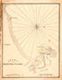 Chart of the Harbour of Chagres in 1838 by Relic Map Company