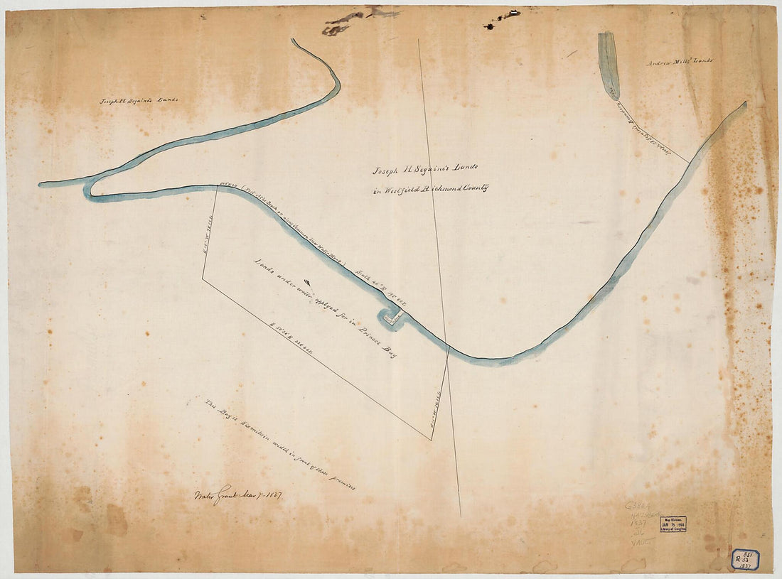 This old map of Joseph H Seguine&