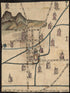 Culhuacán, Mexico in 1580 by Relic Map Company