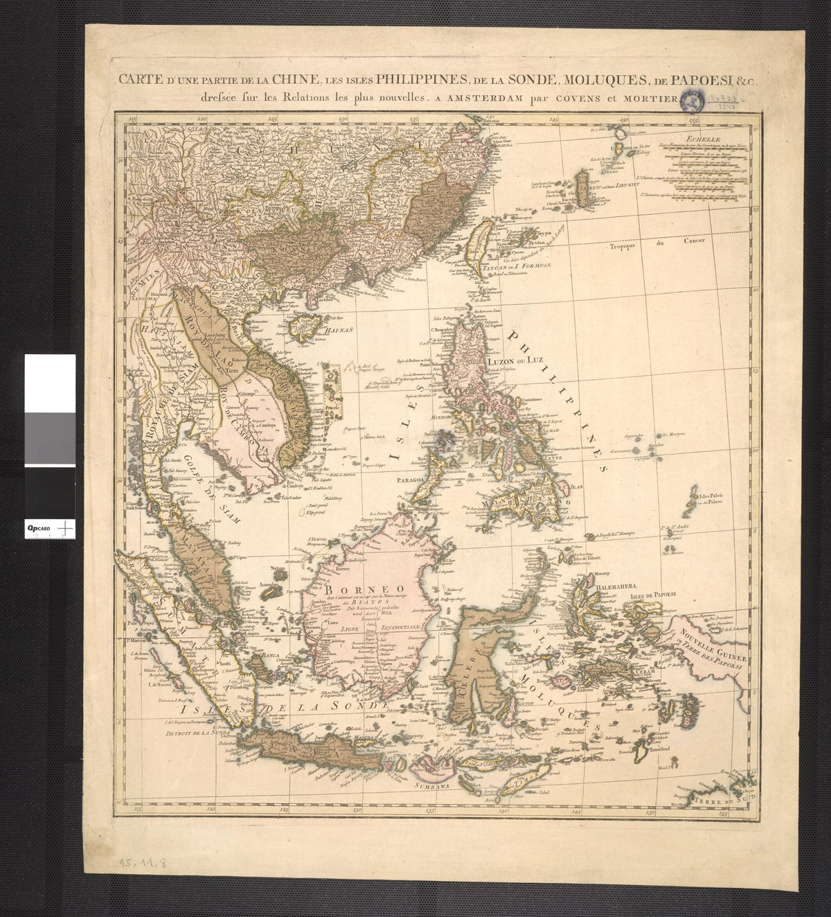 Map of a Part of China, the Philippine Islands, the Isles of Sunda, the Moluccas, the Papuans. (Carte D&