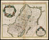 Judaea, Or the Holy Land, Which Is Divided Into the Twelve Tribes of the Hebrews Or Israelites. (Iudaea Seu Terra Sancta Quae Hebraeorum Sive Israelitarum In Suas Duodecim Tribus Divisa) 1696 by Relic Map Company