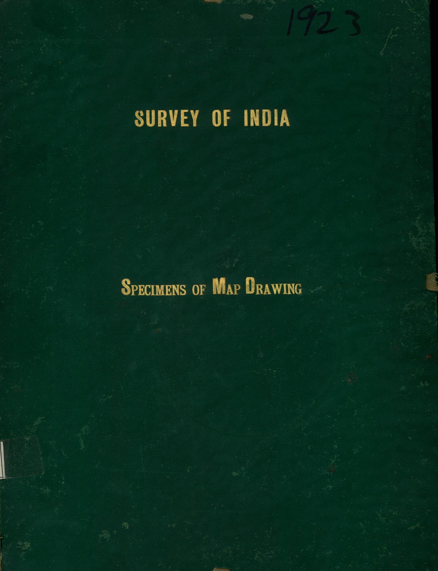 This old map of Survey of India: Specimens of Map Drawing from 1904 was created by F.B. Longe,  Survey of India in 1904