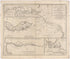 Map of the Whole of Guiana Or the Savage Coast, and the Spanish West Indies at the Northern End of South America. (Kust) 1720 by Relic Map Company