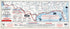 Map of the Jefferson Davis Memorial Highway. (Border Military Highway - Gulf-Coast Highway - Old Spanish Trail - Tamiam Trail, Showing Every City, Town, Village and Hamlet Throughout Its Entire Length) 1916 by Relic Map Company