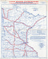 National Highways Preliminary Map of the State of Minnesota. (six Hundred Miles of National Highways) 1916 by Relic Map Company