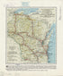 National Highways Map of the State of Wisconsin. (National Highways Map of the State of Wisconsin: Showing Fifteen Hundred Miles of National Highways Proposed by the National Highways Association) 1913 by Relic Map Company