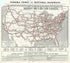 Fifty Thousand Miles of National Highways Proposed by the National Highways Association, 1914. (Fifty Thousand Miles of National Highways Proposed by the National Highways Association) by Relic Map Company