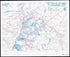 Map Showing Wet Areas On Passchendaele Front 1917 by Relic Map Company