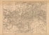 Seat of War In Asia. Map of Afghanistan from Surveys Made by British and Russian Officers Up to 1875 1878 by Relic Map Company