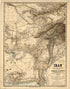 Iran. Eastern Half Including Afghanistan, Baluchistan, and the Uzbek Khanate On the Oxus. (Iran. Östliche Halfte Enthaltend Afghanistan, Balutschistan, Und Die Özbeghischen Khanate Am Oxus) 1878 by Relic Map Company