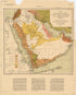 Arabia Distribuzione Approssimativa Dei Riti O Scuole Giuridiche E Delle Sette Religiose Musulmane in 1918 by Relic Map Company